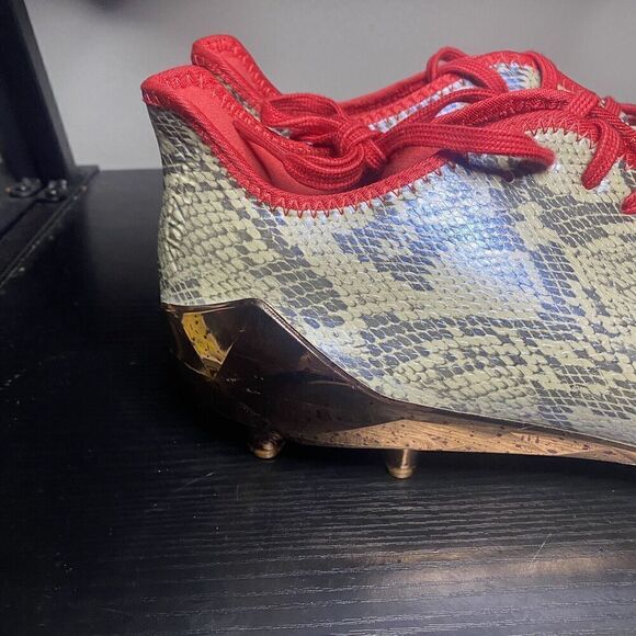 Adidas Adizero 5-Star 6.0 Texas Football Cleats BY3153 Mens Size 15 Snakeskin - Picture 3 of 11
